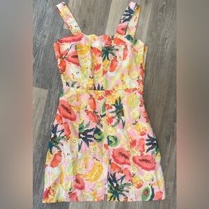 Farm mini Dress Floral Print